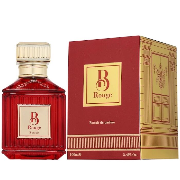 Fragrance World B Rouge Extrait De Parfum 100ml - Long-Lasting