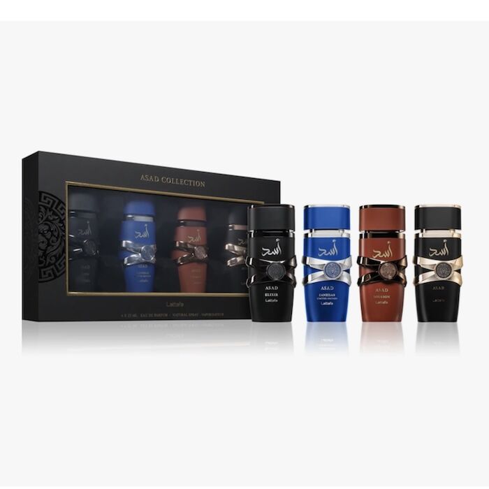 Lattafa Asad Collection 4x25ml Gift Set in Nigeria | Buy Original