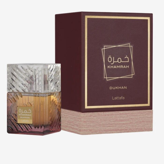 Lattafa Khamrah Dukhan EDP 100ml – Bold Smoky Oriental Fragrance