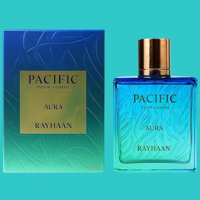 Rayhaan Pacific Aura Pour Homme EDP 100ml – Bold & Refreshing