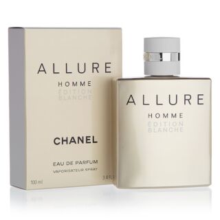 Modern and magnetic – the Chanel Allure Homme Edition Blanche Eau de Parfum is the ultimate fragrance for the modern gentleman.  Chanel's Allure Homme Edition Blanche is considered a "diamond fragrance" - meaning that it is a fragrance with many facets, a