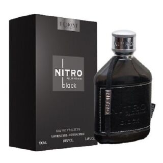 Dumont Nitro Black EDT 100ml Perfume For Men