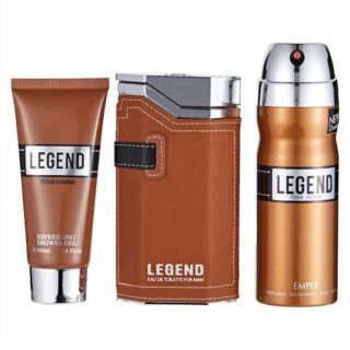 Emper Legend EDT 100ml 3-Piece Gift Set For Men