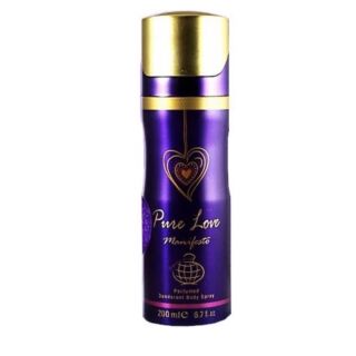 Fragrance World Pure Love Manifesto 200ml Deodorant Perfume Spray