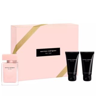 Narciso Rodriguez For Her EDP 50ml 3-Piece Gift Set For Women