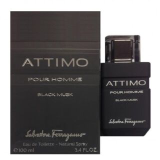 Salvatore Ferragamo Attimo Black musc EDT 100ml Perfume For Men