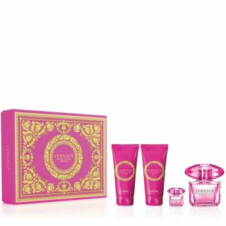 Versace Bright Crystal Absolu EDP 90ml 4-Piece Gift Set For Women