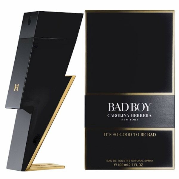 Carolina Herrera Bad Boy EDT 100ml Perfume For Men -Best designer ...