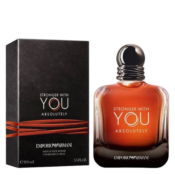 Emporio Armani Stronger With You Absolutely Parfum 100ml For Men -Best  designer perfumes online sales in Nigeria: 