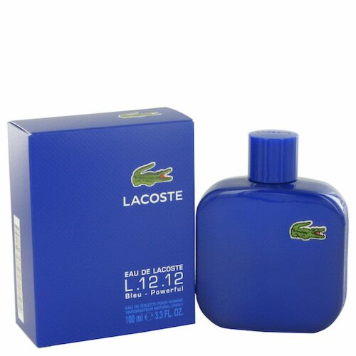 Surgir Juguetón Porque Lacoste L12 12 Bleu Powerful EDT 100ml For Men -Best designer perfumes  online sales in Nigeria: Fragrances.com.ng