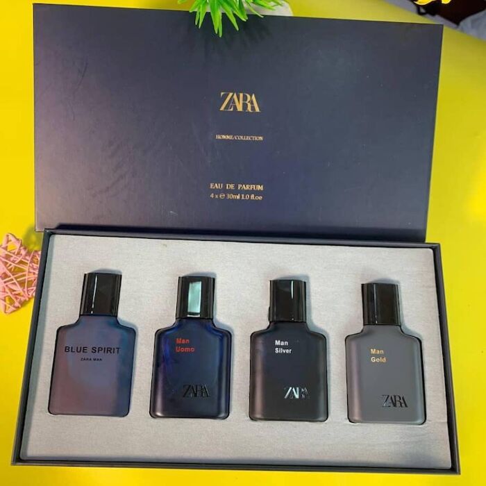 Zara Homme Collection EDP 4 Piece 30ml Gift Set -Best designer perfumes  online sales in Nigeria