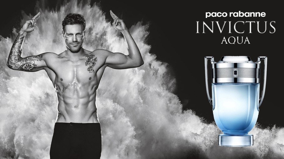 Paco Rabanne Invictus Aqua EDT 100ml Perfume For Men
